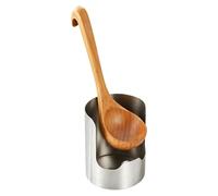Generisch Repose-couvercle et cuillère - Organiseur vertical d'ustensiles en acier inoxydable - Support de couvercle - Pour restaurant, appartement, camping-car, camping, planche à découper, pinces de