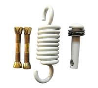 Generisch Ressort pour fauteuil à bascule - En acier inoxydable - Grande capacité de charge - Convient pour charges - Anti-rouille - Crochet à bascule avec boulons - Pour montage au plafond
