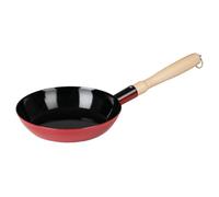 RIESS Poêle à frire en bois Ø26cm rouge émaillé