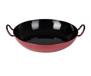 generisch Riess 0602-020 Poêle à snover en acier émaillé Rouge 26 cm 1,031 kg 26 cm Ø 31 x 25 x 5,5 cm