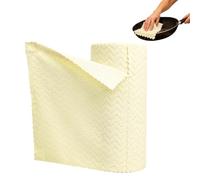 Generisch Rouleau de chiffon de nettoyage en microfibre - Serviettes absorbantes réutilisables, tissu doux non pelucheux, anti-rayures, nettoyant multi-surfaces pour cuisine, voiture, maison, meubles