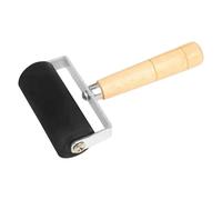 Generisch Rouleau encreur avec poignée en bois - Pinceau de peinture pour impression artistique, tampons, papier peint, transfert de papier, scrapbooking, projets