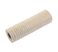 Generisch Ruban de Noël - Rouleaux de de 25,4 cm | Arbre de Noël | Ruban en de polyester pour | Couronne de filet de 25,4 x 72,4 cm en ruban pour décorations saisonnières