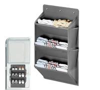 Generisch Rv - Porte-chaussures à 3 étages pour | Étagère de rangement murale verticale pour buanderie, couloir, chambre à coucher, salle de bain, cuisine, garde-manger, armoire, garde-robe
