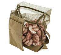 Generisch Sac de collecte de champignons - Organiseur en maille de grande capacité, sac pour cueillir des fruits et cueillir des champignons, pour jardin, parc, aventure en plein air, baies, fruits