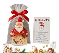 Generisch Sacs de vacances - Pendentif Père Noël - Souvenir de fête - Cartes réchauffantes avec sacs - Pour femmes, filles, , adultes, famille, amis, collègues de travail, enseignants