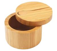 Generisch Salière avec couvercle, bocal à assaisonnement domestique avec cuillère, porte-sel pratique, porte-sel pour comptoir, boîte à sel pour un usage , stockage du sel de cuisine, pot à