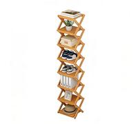 Generisch SHO-e Rac-k Étagère à chaussures pliable à 8 niveaux pour entrée de garage d'angle studio D-orm Ho-me Roo-m Apar-tment En-tryway