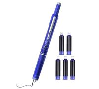 Generisch Stylo-plume rétractable, 0,38 mm, stylo-plume avec plume fine, kit d'écriture pour famille, amis, bureau, école, journal, croquis, marquage