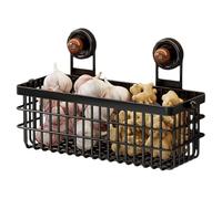 Generisch Support à ventouse pour évier - Étagère murale - Étagère de salle de bain étanche - Pour oignons, gingembre, ail, , serviettes en papier, salle de bain, toilettes d'invités, hôtel