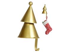 Generisch Support de bas de Noël pour cheminée | Support de sapin de Noël 3D pour les fêtes - Crochets de bas de vacances, pour l'intérieur de la cheminée, la fenêtre, le comptoir, l'entrée, Noël