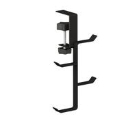 Generisch Support de casque sous bureau à pince | Support de poche portable sans perçage pour bureau, plateau de table, salle de classe