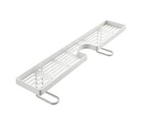 Generisch Support d'évier de cuisine - Égouttoir portable sans perçage avec bac d'égouttement, porte-éponge pour tasses, rangement de cosmétiques, maison, salle de bain, toilettes, coin intérieur