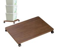 Generisch Support multifonction pour imprimante - Organiseur sous table de 60 cm avec 4 roulettes pivotantes - Étagère de rangement, machine à laver, mallette pour plantes, appareils ménagers, salon