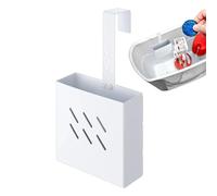Generisch Support pour nettoyeur de chasse d'eau - Accélérateur de résolution à suspendre - Support en acier inoxydable pour réservoir de chasse d'eau - Tablettes de nettoyage - Pour appartement en