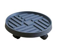 Generisch Support pour plantes - Base de pot robuste, rouleau lesté pour plantes avec roulettes verrouillables, maniabilité pivotante à 360 degrés, cadre coulissant lisse, accessoire de jardinage pour