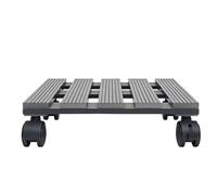 Generisch Support pour sur roulettes, robuste et étanche, chariot à fleurs avec roulettes, transportable, pour intérieur et extérieur, jardin, terrasse, sol
