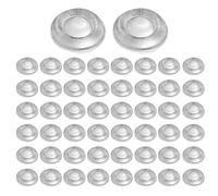 Generisch Tampons amortisseurs de porte d'armoire, en silicone transparent, anti-rayures, anti-bruit, pour portes d'armoire, table, tiroir, chaise, pieds d'appareils ménagers