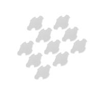 Generisch Tampons éponge filtrants pour aspirateurs de piscine privés | Lot de 10, compatibles avec certains modèles WYBOT, remplacement facile de l'alimentation d'entretien, saisonnier