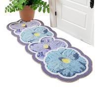 Generisch Tapis de bain - 120 x 50 cm - Antidérapant - Doux - Absorbant - Lavable - Pour décoration de salon - Pour la maison et l'intérieur
