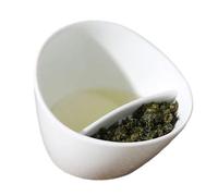 Generisch Tasse à thé inclinable en céramique 350 ml | Tasse à thé pour lait, eau, café, boisson, maison, cuisine, restaurant, voyage, camping, pique-nique