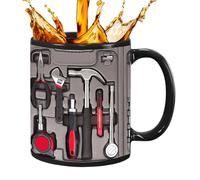 Generisch Tasse en céramique - Récipient à boissons pour mécanicien | Gobelet pour homme et femme pour voyage, travail, maison, pause, détente ainsi que pour le matin le soir et l'utilisation de la