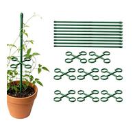 Generisch Tiges de support pour - Vert - Supports pour de jardin - Pour l'intérieur et l'extérieur - Jardinières - Fleurs Monstera Tomates Serre Ferme