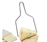 Generisch Trancheuse à fromage manuelle - Coupe beurre antidérapante - En acier inoxydable - Coupe fromage ergonomique pour beurre, œufs, , pâtisserie, cuisine