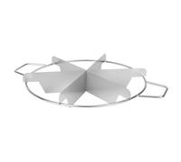 Generisch Trancheuse à gâteau au fromage - Coupe-gâteau - Marqueur de portion - Outils de cuisine en acier inoxydable - 6/9/10 disques pour pâtisseries à gâteau, pizza, maison, café, restaurant, fête