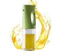 Generisch Vaporisateur d'huile d'olive 400 ml en verre rechargeable et | Friteuse à air chaud - Bouteille distributrice d'huile d'olive pour friteuse à air chaud, salade, pâtisserie, barbecue, rôtir