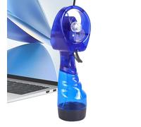 Generisch Ventilateur à main avec brume, pulvérisateur d'eau, en polypropylène, 7 x 27,5 cm, pour le jardinage, le jogging, la pêche, le barbecue, le camping, la randonnée, les activités de plein air