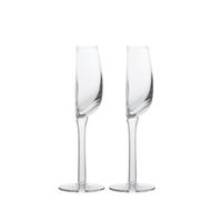 Generisch Verre à vin rouge en demi- , 22,5 x 7 x 6 cm, coupe à pied long, élégant et design, verre semi-circulaire pour mariages, réunions, festivals