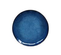 GENESIS BLUE Assiette Dessert Ronde Grès Bleu 20 cm SC