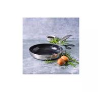 Geneva Poêle inox revêtement céramique GreenPan D28 cm