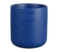 GENEVIEVE LETHU 536232 Gobelet 16 n Grès - Collection MINUIT - Ø 6 cm H 7 cm - Coloris Bleu mat