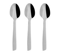 Geneviève Lethu - Set de 3 Cuillères à Café en Acier Inoxydable - Collection MANHATTAN, L 15 cm