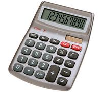 GENIE 540 Calculatrice de bureau gris Ecran: 10 solaire, à pile(s) (l x H x P) 105 x 30 x 140 mm