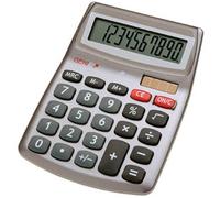 GENIE 540 Calculatrice de bureau gris Ecran: 10 solaire, à pile(s) (l x H x P) 105 x 30 x 140 mm
