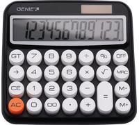 GENIE 612 BK - Calculatrice de bureau, GENIE 612 BK