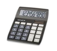 Genie - 840 DR - Calculatrice de bureau - Affichage à 10 chiffres - Double alimentation (solaire et piles) Genie 840 BK 1 Stück Noir