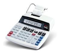 Genie Calculatrice imprimante D69 Plus – affichage 12 chiffres, impression rouge/noir
