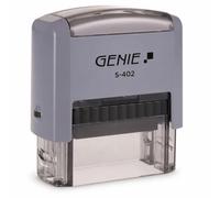 Genie Tampon encreur S XP-402 – Set avec encreur et accessoires, 4 lignes