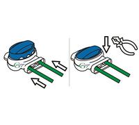 Genisys Compatible avec Bosch Indego ® connecteur de câble réparation de Fil Pinces de Connexion Robot Tondeuse - étanche | Original 3M, Content:10x314