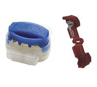 Genisys Connecteur de câble Compatible Herkules ®, réparation de Fils, Pinces de Connexion pour Robot Tondeuse G-Force ® | étanche - Original 3M, Content:15x314+5x951