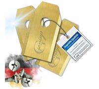 Genisys Couteau de remplacement en titane compatible avec Anthbot Pion Genie - LongLife - 1 trou incassable [certifié DIN EN 50636] : 18