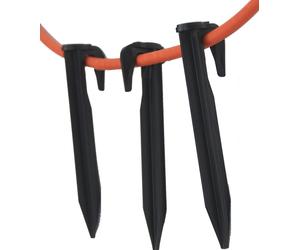Genisys Crochet Clous jusqu'à 5,5 mm Câble compatible avec LANDROID de WORX Robot de tonte Piquets de fixation Ancrage - renforcé HQ ABS, Pièce:500
