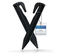 Genisys Crochet Compatible avec Husqvarna Automower Clous, piquets de Fixation de câble de Tondeuse à Gazon, ancrage au Sol - ABS HQ renforcé, pièce:800