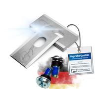 Genisys Lames compatibles avec Dreame Mova A1 A2 - Lames de coupe longue durée en acier inoxydable [incassables selon DIN EN 50636] : 12 + 12 vis Mova