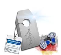 Genisys Lames de rechange en acier inoxydable compatibles avec robot tondeuse Ecovacs Goat - LongLife - 1 trou incassable [certifié DIN EN 50636] : 6