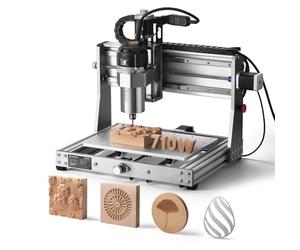 Genmitsu 3020-PRO Ultra Fraiseuse CNC Métal, Contrôleur Hors Ligne, 710W | Guides linéaires HG15, port MPG, zone 30x20x8,1 cm, pour bois, métal, acrylique et PCB